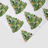 Mousseline Papier Tissus de l'arbre du chat (Détail)