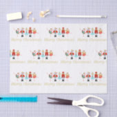 Mousseline Papier Tissus de Noël de Nutcracker Ballet (Artisanat)