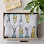 Mousseline Papier Tissus de poisson français (Cadeau)