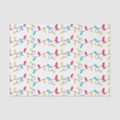 Mousseline Papier Tissus de vacances (Recto)