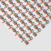 Mousseline Papier Tissus de vacances (Détail)