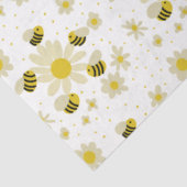 Mousseline Papier Tissus des abeilles (Détail)