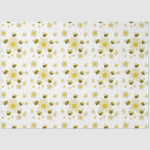 Mousseline Papier Tissus des abeilles