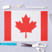 Mousseline Papier Tissus Du Drapeau Canadien (Artisanat)