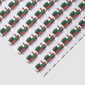 Mousseline Papier Tissus du train (Détail)