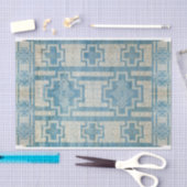 Mousseline Papier Tissus En Chef Indigo (Artisanat)