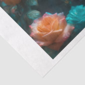 Mousseline Papier Tissus Lion (Détail)