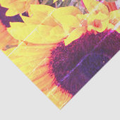 Mousseline Papier Tissus Sunflower (Détail)