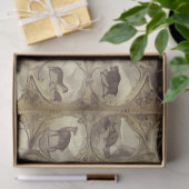 Mousseline Papier Tissus vintage (Cadeau)