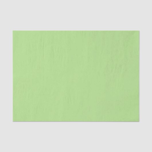 Mousseline Papier vert Solid Kiwi (Recto)