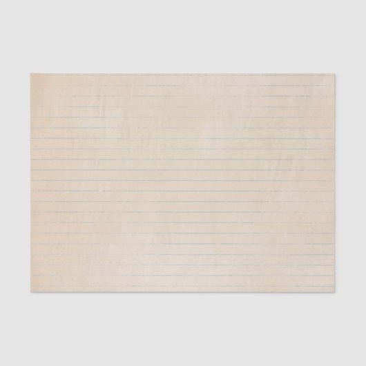 Mousseline Papier vintage âgé de carnet (Recto)