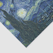 Mousseline Papier vintage Starry Night Decoupage (Détail)