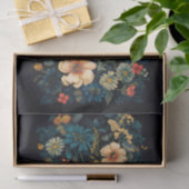 Mousseline Papillon en fleurs 2 papier découpage (Cadeau)