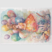 Mousseline Pâques Fille 4 découpage papier (Recto)