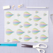 Mousseline Parachutes de papier tissu (Artisanat)