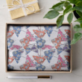 Mousseline Parapluies multicolores Papier Tissu (Cadeau)
