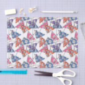 Mousseline Parapluies multicolores Papier Tissu (Artisanat)