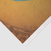 Mousseline Parrot Steampunk 2 papier découpage (Détail)