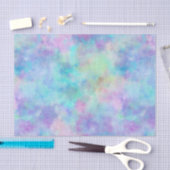 Mousseline Pastel Colors Papier Tissu (Artisanat)