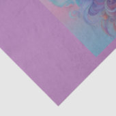 Mousseline Pastel Goth Skeleton Decoupage Papier (Détail)