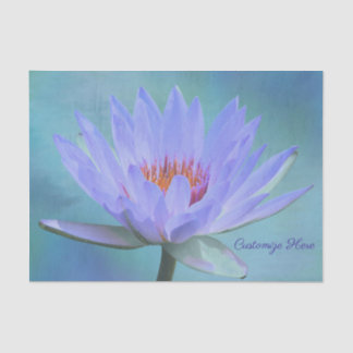 Mousseline "Pastel Morning" Eau Lily Tissu Papier Cadeau