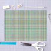 Mousseline Pastels au chocolat Plaid 16-TISSUE PAPIER WRAP (Artisanat)