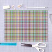 Mousseline Pastels au chocolat Plaid 30-TISSUE PAPIER WRAP (Artisanat)