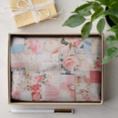 Mousseline Patchwork Shabby Chic Tissu Papier (Cadeau)