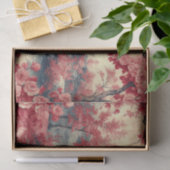 Mousseline Paysage sur papier usé (Cadeau)