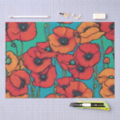 Mousseline Pépites dans le papier de découpage en fleurs (Artisanat)