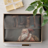 Mousseline Père Noël avec papier découpage Reindeer 2 (Cadeau)