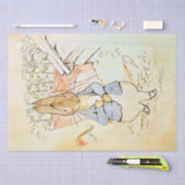 Mousseline Peter Rabbit (oiseau) Tissu Papier (Artisanat)