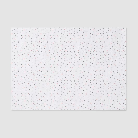 Mousseline Petites pointes sur papier de tissus (Recto)