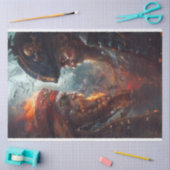 Mousseline Pirates dans un papier de tissus duel de découpage (Artisanat)