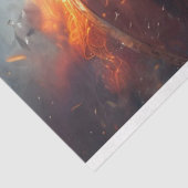 Mousseline Pirates dans un papier de tissus duel de découpage (Détail)