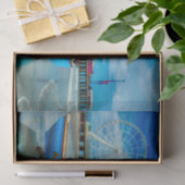 Mousseline Pittoresque Atlantic City Booking Papier de fond (Cadeau)