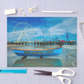 Mousseline Pittoresque Atlantic City Booking Papier de fond (Artisanat)