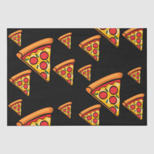 Mousseline Pizza Friday Design - Papier Tissu