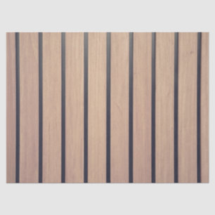 Mousseline planches de bois papier de tissu