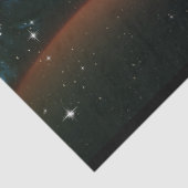 Mousseline Planètes spatiales Imaginaire Découpage Papier Tis (Détail)