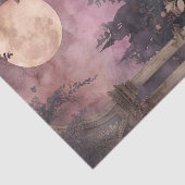 MOUSSELINE PLEINE LUNE ET JARDIN DÉCOUPAGE TISSUE PAPIER (Détail)