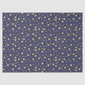 Mousseline Points Gold de la Marine - Papier Tissu Chic (Recto)