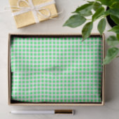 Mousseline Points verts clairs sur le papier blanc (Cadeau)