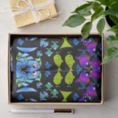 Mousseline Poisson en papier de tissu décoratif (Cadeau)