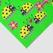 Mousseline Poubelles en papier de tissu décoratif (Détail)