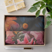 Mousseline Poulet en fleurs 4 Papier de découpage (Cadeau)