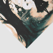 Mousseline Promenez-vous dans le papier de découpage de tissu (Détail)