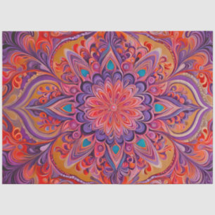 Mousseline Psychedelia couleur Airbrush Art papier