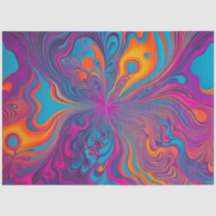 Psychedelia couleur Airbrush Art papier