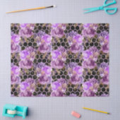 Mousseline Queen Bee Series Design 16 Tissu Papier (Artisanat)